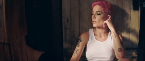 Halsey - Without Me Music Video GIFs by Halsey | GIPHY