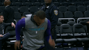 Stretching Lets Go GIF by NBA