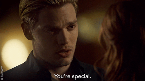 you are special love GIF by Shadowhunters