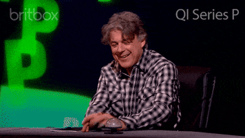 i guess not alan davies GIF by britbox