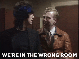 Were In The Wrong Room GIF