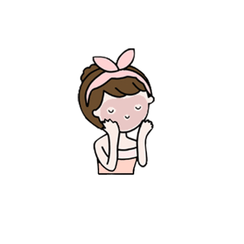 Girl Glowing Sticker by Nudie Glow