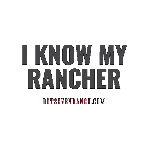 Dot Seven Ranch Sticker