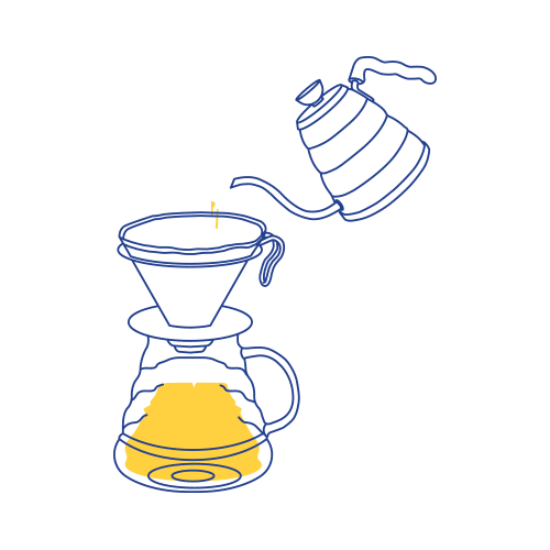 Coffee Brew Sticker by Gordi