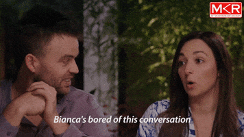 bored bianca GIF by My Kitchen Rules