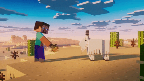 Video Games Gift GIF by Minecraft - Find & Share on GIPHY