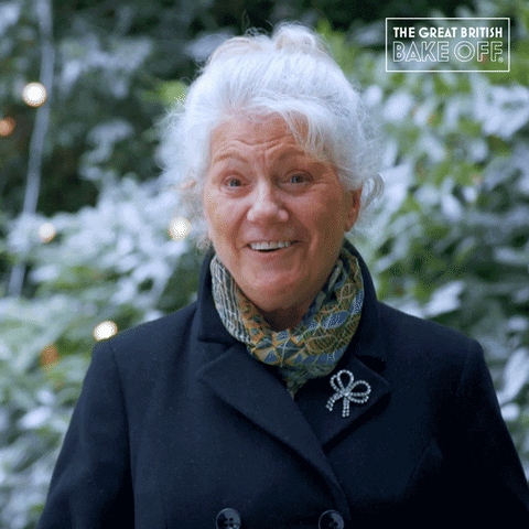 Excited Ee GIF by The Great British Bake Off