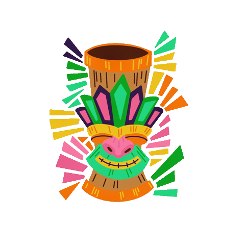 Tiki Sticker