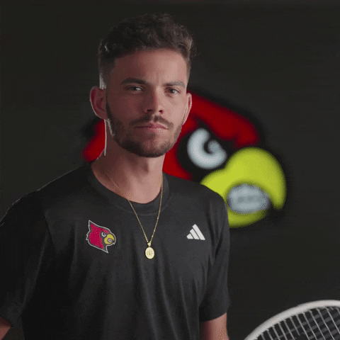 Tennis GIF by Louisville Cardinals