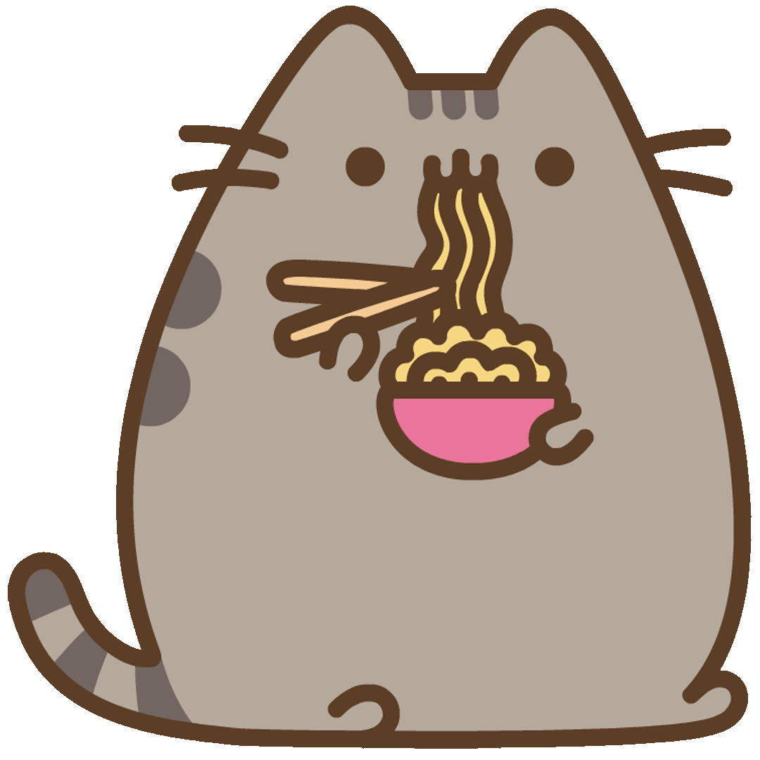 Hungry Cat Sticker by Pusheen for iOS & Android GIPHY