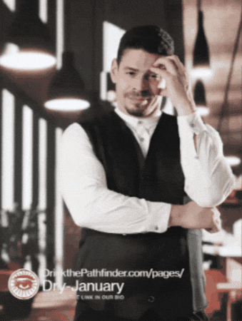 Stressed Dry January GIF by The Pathfinder