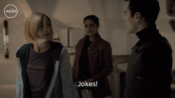 the doctor jokes GIF by Doctor Who