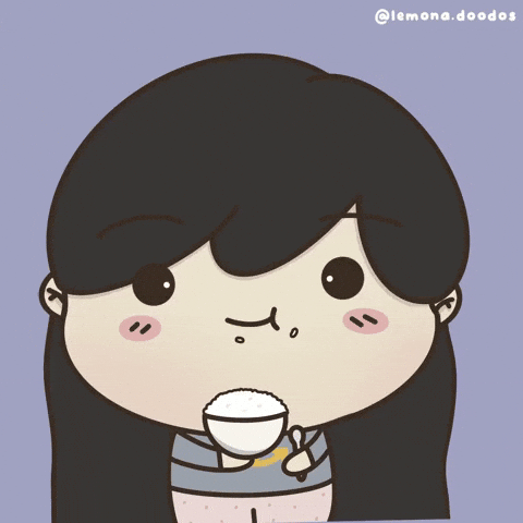 Rice Eating GIF