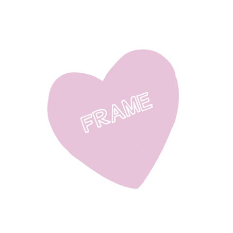 Fashion Love Sticker by FRAME