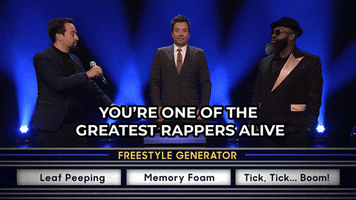 Jimmy Fallon Rapper GIF by The Tonight Show Starring Jimmy Fallon