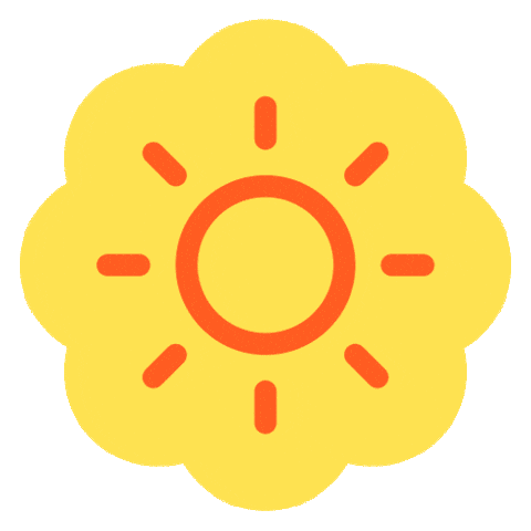 Airalo Sun Sticker Sticker by Airalo