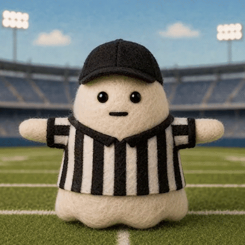 Football Ghost GIF