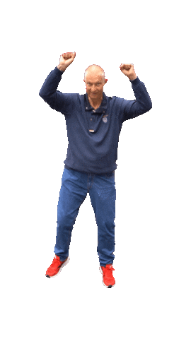 Celebrating Sticker by Joschi Haunsperger