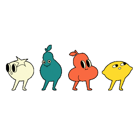 Buah Sticker by Pestapora