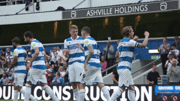 Celebrate Come On GIF by QPR FC