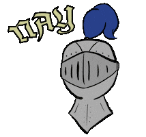 Knight No Sticker by Ye Olde Tyme News