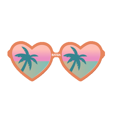 Beach Sun Sticker by Mangaroca Batida de Côco