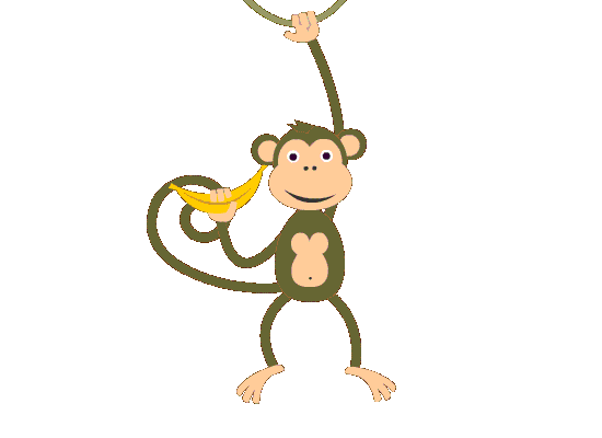 40+ Best Collections Cute Monkey Cartoon Gif - Lee Dii