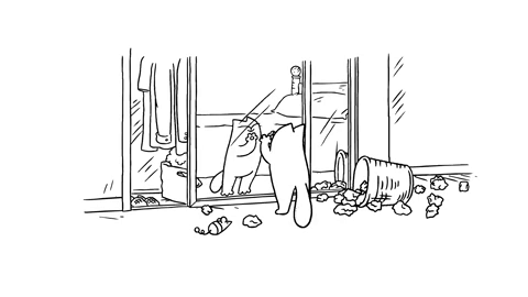 Giphy - run away mirror mirror GIF