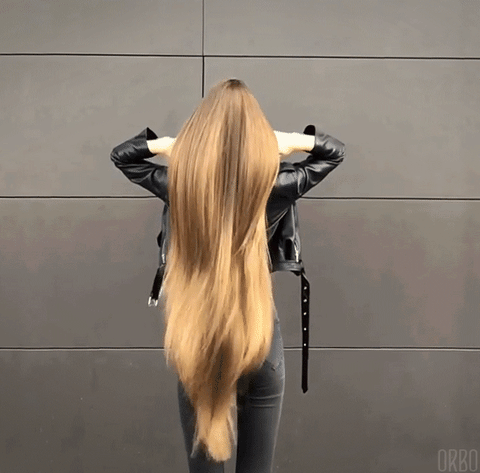 Blonde Long Hair GIF - Find & Share on GIPHY