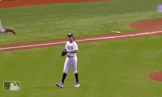 Tampa Bay Rays Thinking GIF by MLB