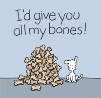 i love you bones GIF by Chippy the dog