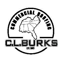 C.L. Burks Commercial Roofing Sticker