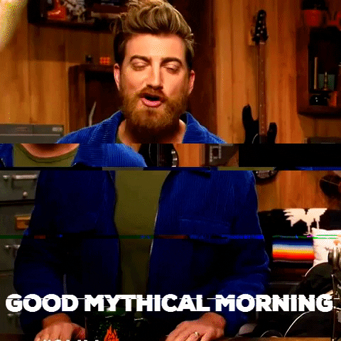wakeup GIF by Rhett and Link