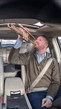 'That's So Awesome': Dad Uses Trumpet to Alert Daughter He's Arrived to Pick Her Up