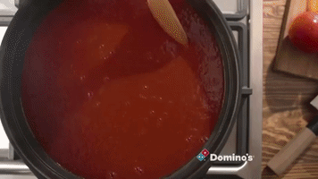 Tomato Sauce Pizza GIF