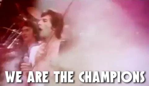 We Are The Champions Win GIF by Queen