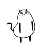 Sad Cat Sticker