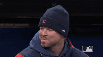 Cleveland Indians Laughing GIF by MLB