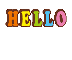 Hello Sticker by j.pictures