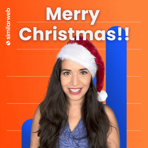 Merry Christmas Party GIF by Similarweb
