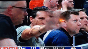Utah Jazz Wave GIF