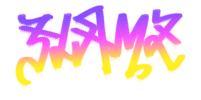 Graffiti Flame Sticker