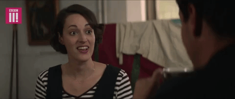 Phoebe Waller-Bridge GIF by BBC Three - Find & Share on GIPHY