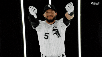 white sox thumbs up GIF by NBC Sports Chicago