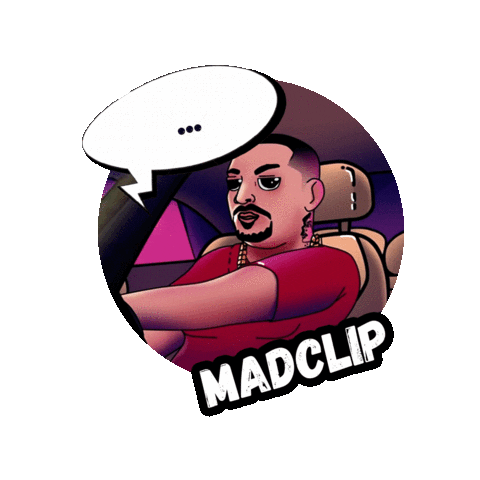 Mad Clip Sticker