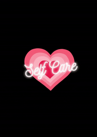 soumyaraj heart fire valentines self care GIF