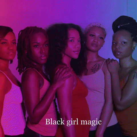 Black Girl Smile GIF by HonestyB