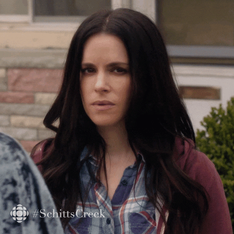frustrated schitts creek GIF by CBC