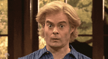 Confused Bill Hader GIF by Saturday Night Live
