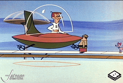 the jetsons car GIF by Boomerang Official